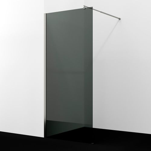 Душевая перегородка Wasserkraft Rur 30W 30W39BN-TG 90х200 стекло тонированное профиль никель