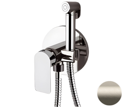 Гигиенический душ со смесителем Remer I65WXV нержавеющая сталь