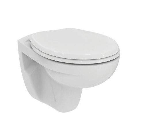 Унитаз подвесной Ideal Standard K881201 белый с сиденьем микролифт безободковый душевой смыв