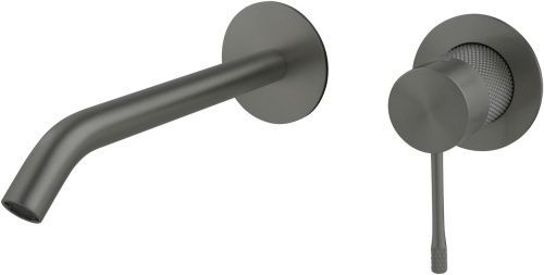 Смеситель для раковины Allen Brau Priority 5.31C03-MG встраиваемый в стену серый