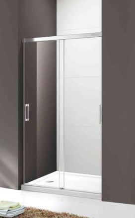 Душевая дверь Cezares TANDEM-SOFT TANDEM-SOFT-BF-2-120-C-Cr-IV 120х190 стекло прозрачное профиль хром