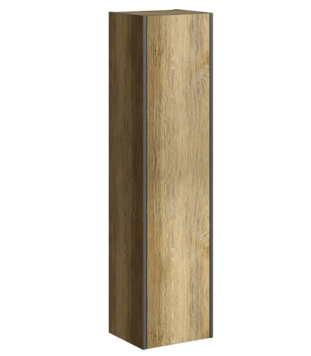 Шкаф-пенал Aqwella Y FRG0535DB 40х140 подвесной цвет коричневый