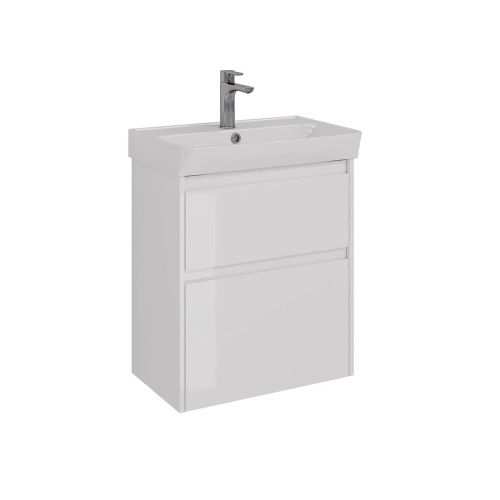 Тумба под раковину LeMark Combi LM03C60T 60х30 напольная цвет белый