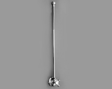 Кран-соединение с трубкой подвода и обжимной цангой, для смесителей на 1/2/3 отверстия и для унитазов Devon Devon 2DUHL161CR