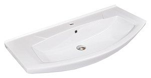 Тумба под раковину Misty Лаванда Э-Лав01105-011Пр 100х30 напольная цвет белый - фото 5