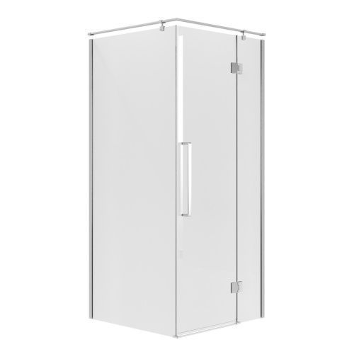 Душевой уголок Niagara Nova NG-6632-34 100х100 стекло прозрачное профиль хром без поддона