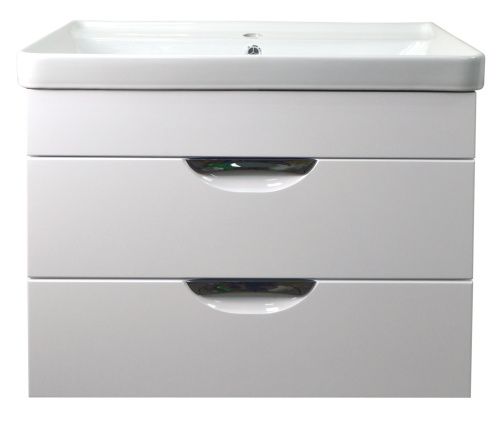 Тумба с раковиной Loranto Стиль CS00070541 70х50 подвесная цвет белый