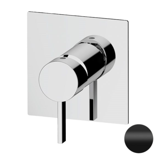 Смеситель для душа Remer Metrica MC30QNO встраиваемый в стену черный