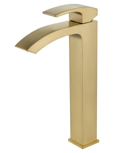 Смеситель для раковины Wonzon & Woghand Fit WW-88239009-BG на столешницу золото