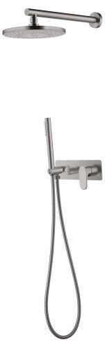 Душевая система Boheme Spectre 454-NB встраиваемая в стену цвет серый