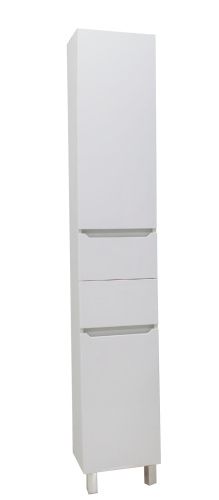Шкаф-пенал Aquaton Дакота 1A203203DAAY0 30х200 напольный цвет белый