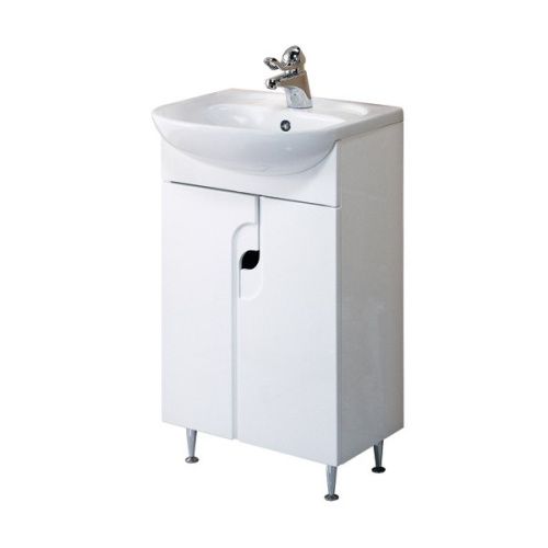 Тумба под раковину Aquaton Панда 1A053701PD010 50х40 напольная цвет белый
