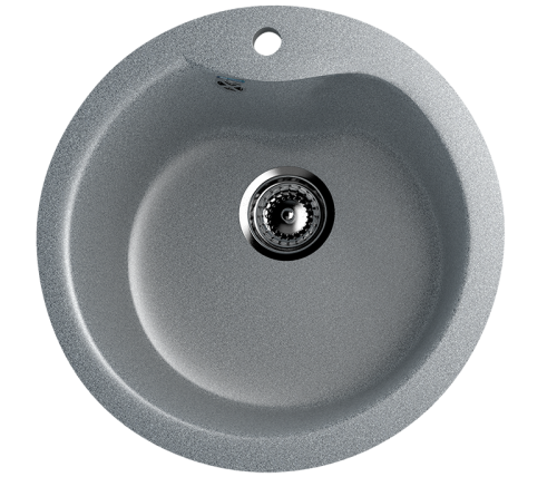 Кухонная мойка Ulgran Classic U-102-309 50х50 цвет серый