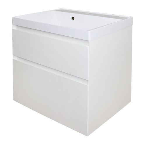 Тумба с раковиной Azario Velluto CS00088601 60х50 подвесная цвет белый