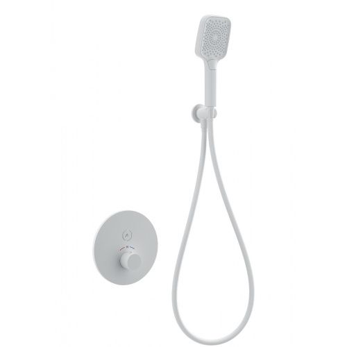 Смеситель для душа Wonzon & Woghand WW-D1017-A-MW встраиваемый в стену белый с термостатом