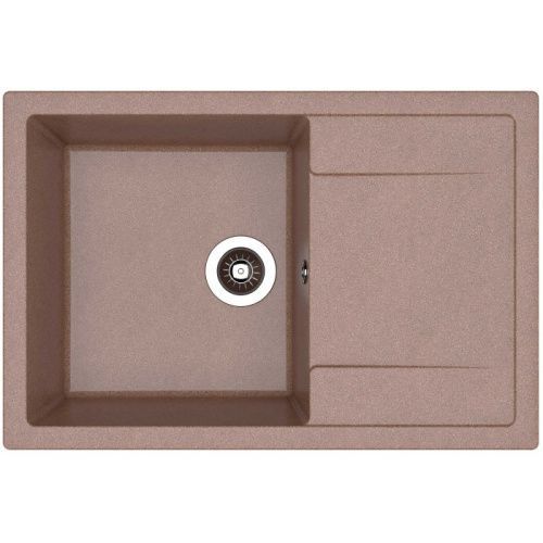 Кухонная мойка Dr.Gans Техно 760 25.030.D0760.406 75х50 цвет коричневый поверхность матовая