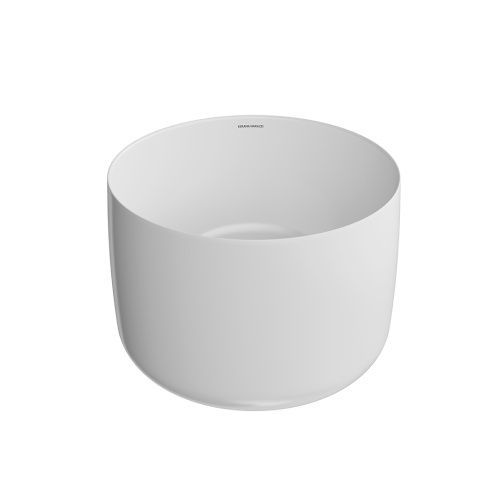 Раковина керамическая Kerama Marazzi MAGICA MA.wb.42 40х40 накладная цвет белый без отверстий под смеситель