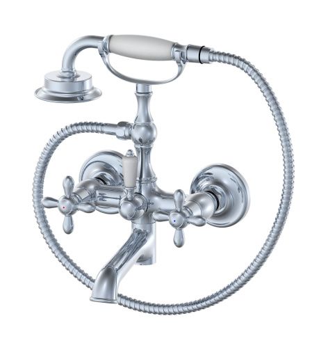 Смеситель для ванны Wonzon & Woghand Retro WW-88639020-CR настенный хром