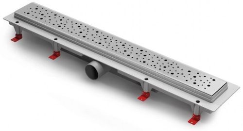 Душевой лоток Azario Drops AZ-CH 550 D 55х5 хром