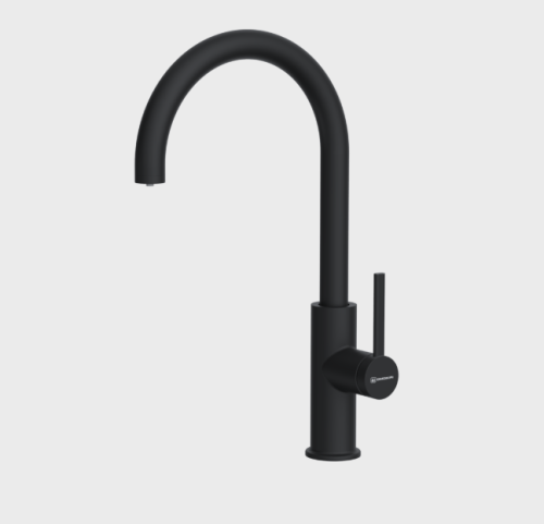 Смеситель для кухни Omoikiri Okawa 2 Plus 4994551 на мойку графит