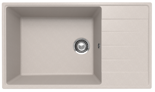 Кухонная мойка Ulgran Quartz Prima 860-10 85х50 цвет бежевый