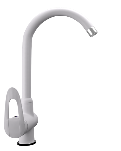 Смеситель для кухни Ulgran Quartz UQ-006-04 на мойку серый