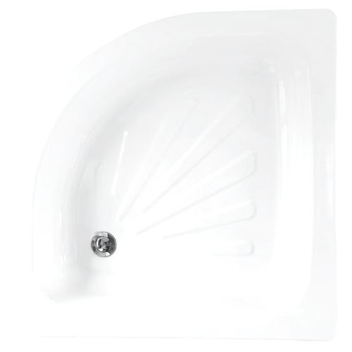 Душевой поддон стальной Loranto LG900C 90х90