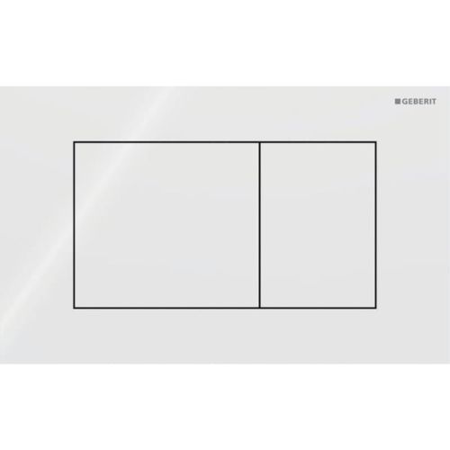 Клавиша смыва механическая Geberit Sigma 115.629.SI.1 цвет белый