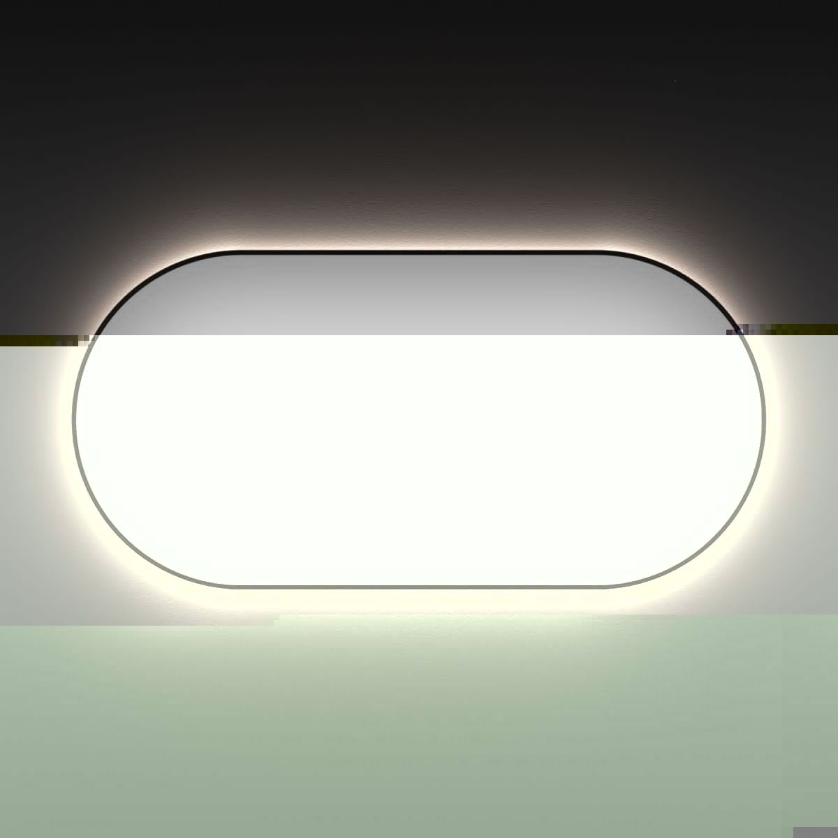 Зеркало с подсветкой Wellsee 7 Rays' Spectrum 172201550 100х60 подвесное