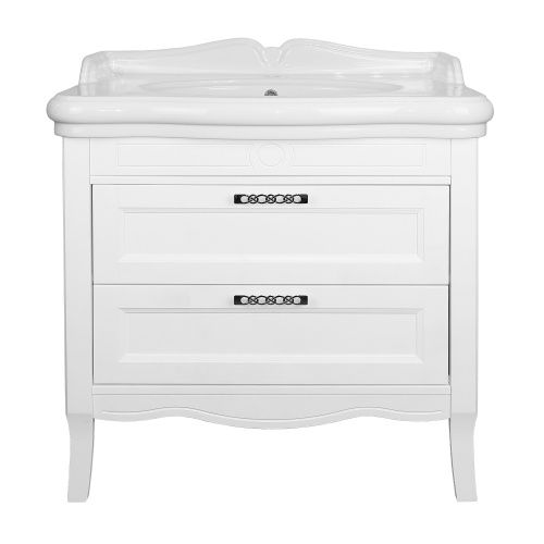 Тумба с раковиной Azario CAROLINA CS00089994 90х50 цвет белый