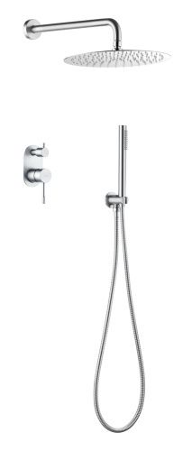 Душевая система Boheme Uno 464-CR встраиваемая в стену цвет хром