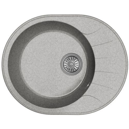 Кухонная мойка Dr.Gans Виола 580 25.140.B0580.409 60х45 цвет серый поверхность матовая