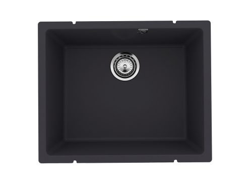 Кухонная мойка Ulgran Quartz Under 500-08 55х45 цвет черный