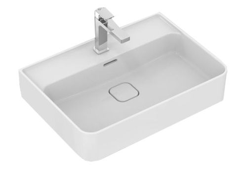 Раковина керамическая Ideal Standard STRADA II T300001 60х40 подвесная цвет белый 1 отверстие под смеситель