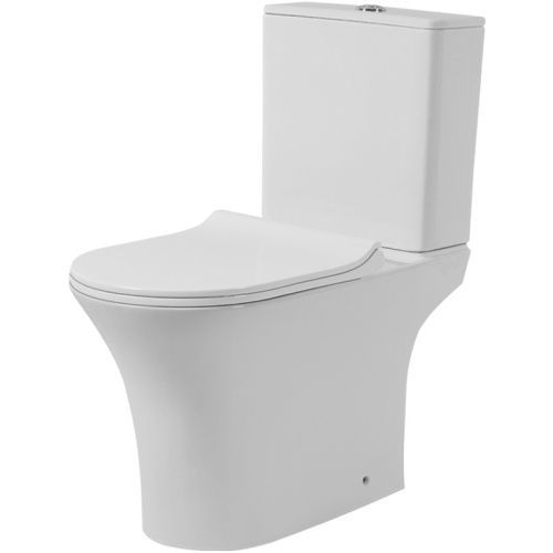 Унитаз напольный с бачком Orange C01-000W белый с сиденьем микролифт душевой смыв