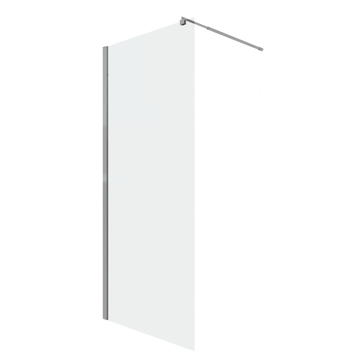 Душевая перегородка Niagara Eco NG-531-90 90х190 стекло прозрачное профиль хром