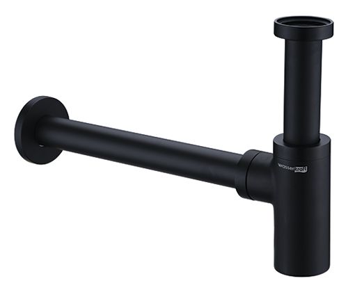Сифон Wasserkraft Elbe 7400 A094 черный
