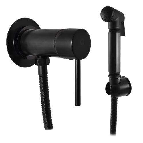 Гигиенический душ со смесителем RavSlezak SEINA SE947/1CMAT черный