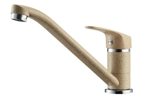 Смеситель для кухни Aquaton АРКОС 1AX001FCXX220 на мойку бежевый