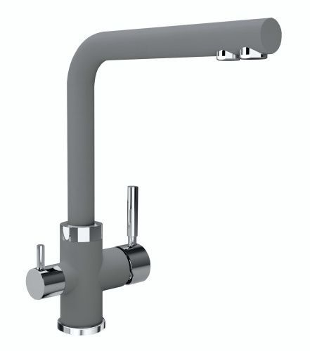 Смеситель для кухни Uperwood Quartz UPD-Q-03-03 UPD-Q-03-03 на мойку серый