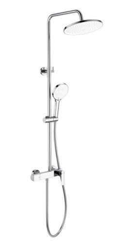 Душевая стойка Wonzon & Woghand WW-B3517-CR настенная цвет хром