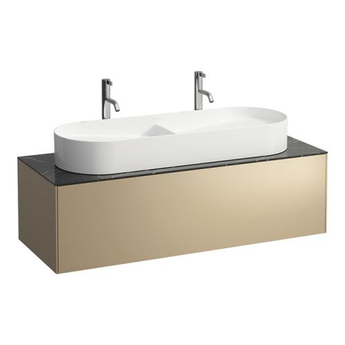 Тумба под раковину Laufen Sonar 4.0547.1.034.140.1 120х50 цвет золото