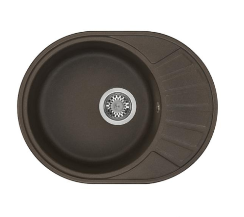 Кухонная мойка Aquaton Чезана 1A711232CS280 55х45 цвет коричневый