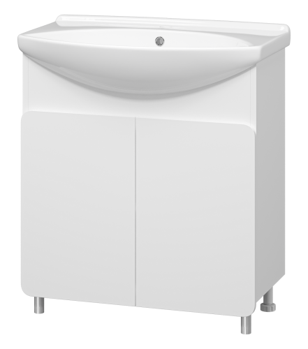 Тумба под раковину Misty Чегет П-Чег-01075-011 70х40 напольная цвет белый