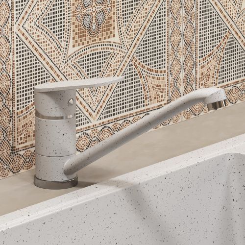 Смеситель для кухни Uperwood ECON UPD-001-01 UPD-E-001-01 на мойку белый