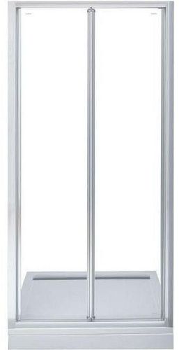 Душевая дверь Aquanet Alfa NAA6422-80 80х200 стекло прозрачное профиль хром