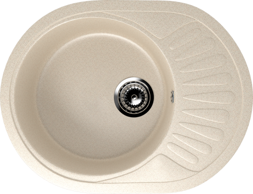 Кухонная мойка Ulgran Classic U-107m-328 55х45 цвет бежевый