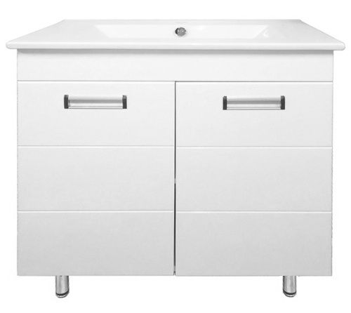 Тумба с раковиной Loranto Дина CS00049872 80х50 напольная цвет белый