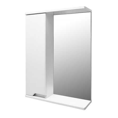 Зеркало-шкаф Loranto Палермо CS00092512 60х70 подвесной цвет белый