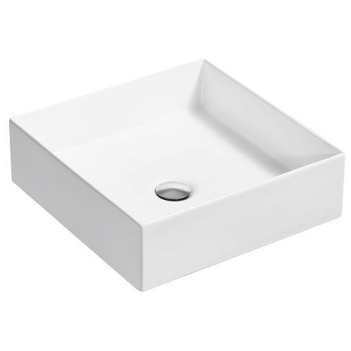 Раковина Jacob Delafon Delta Pure E90011-0 40х40 накладная цвет белый